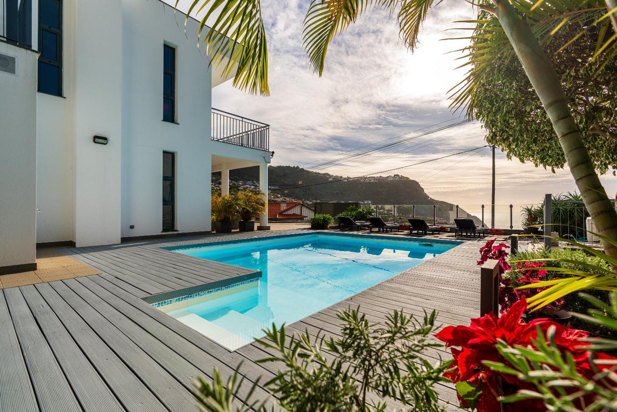 Villa Nunes, Big Holiday House With Private Pool Calheta  Kültér fotó